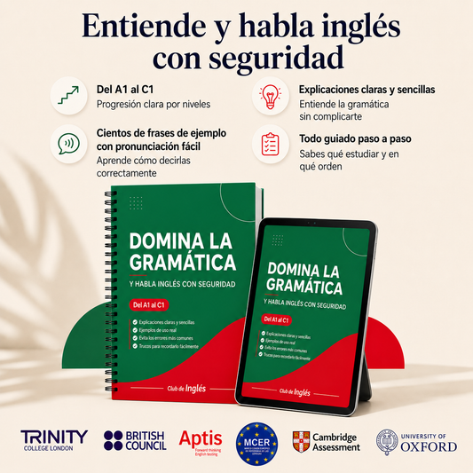 Domina la Gramática del A1 al C1